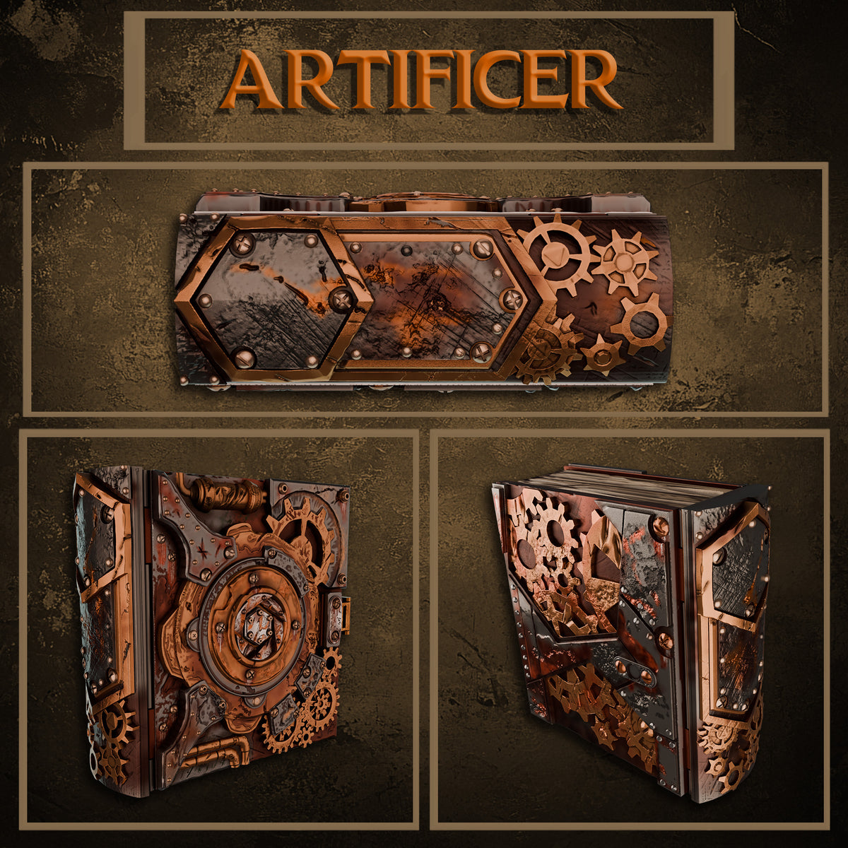 The Heroes' Tomes : Artificer Tome – Mojibake Collectibles 3D Printed Terrain (28mm) - image 1
