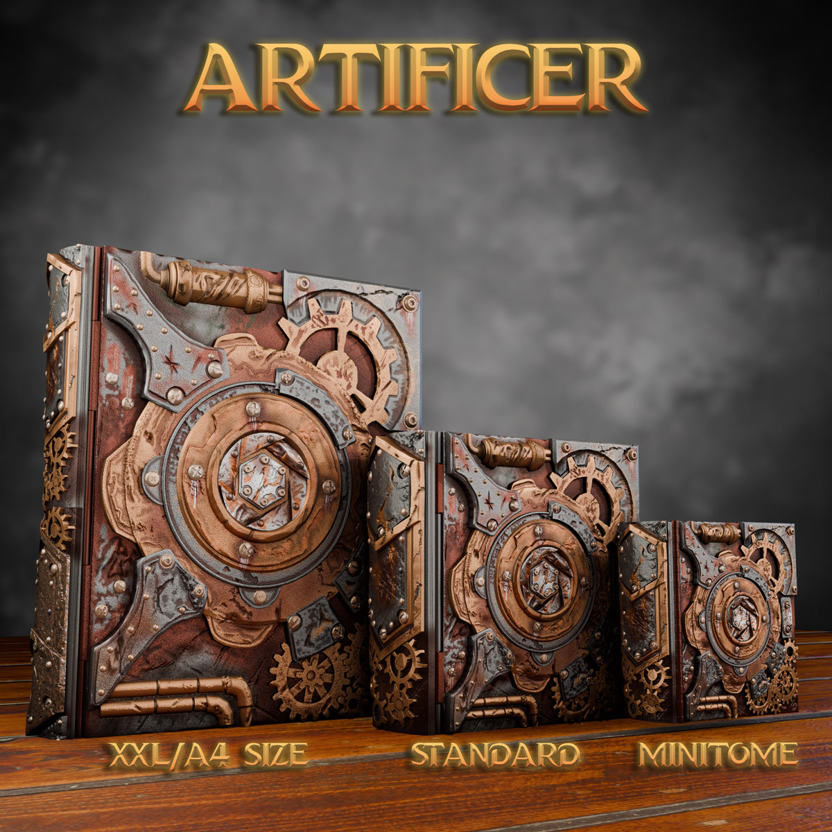 The Heroes' Tomes : Artificer XXL Tome – Mojibake Collectibles 3D Printed Terrain (28mm) - image 2