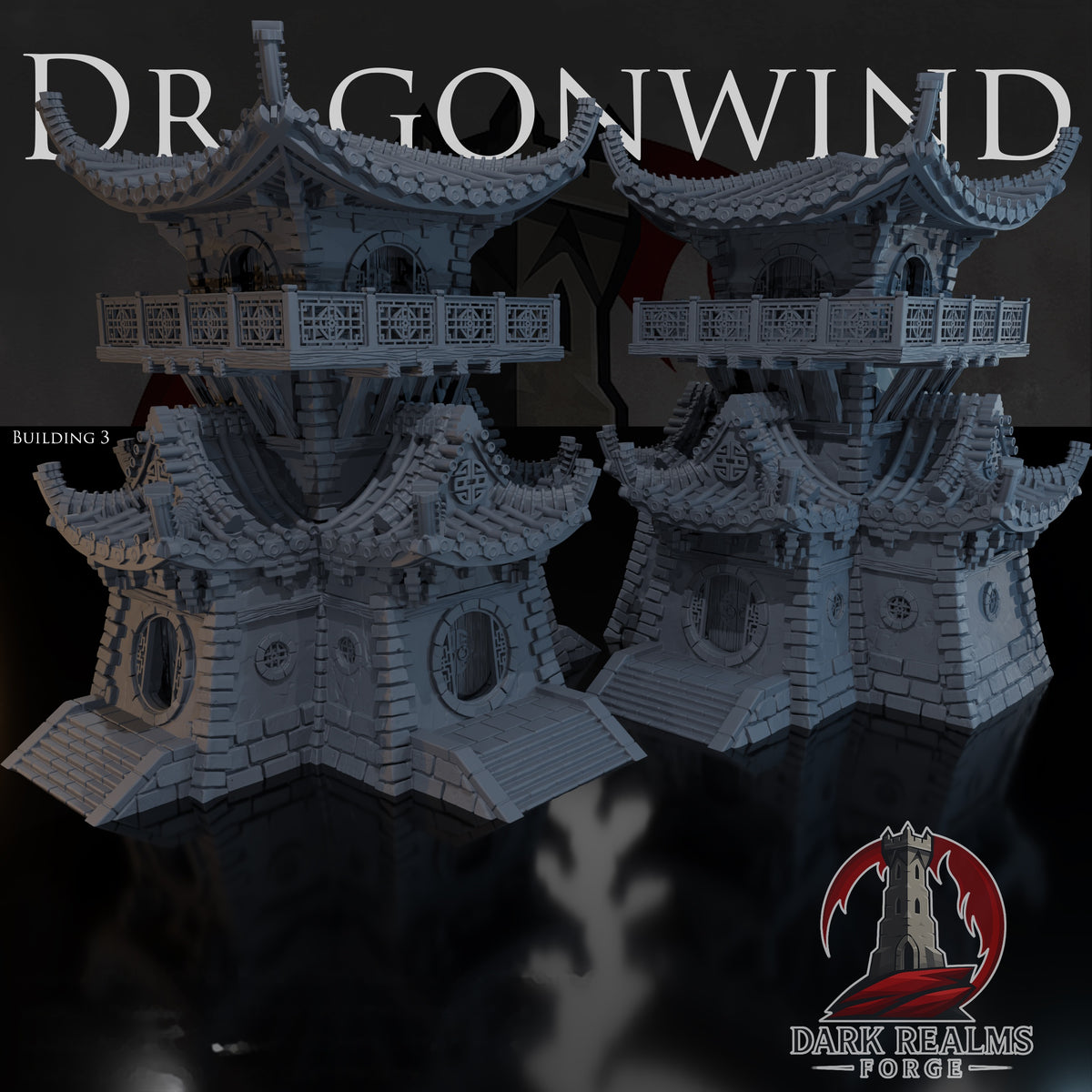 Building 3 – Dragonwind Outpost – Tabletop Terrain – product image 1