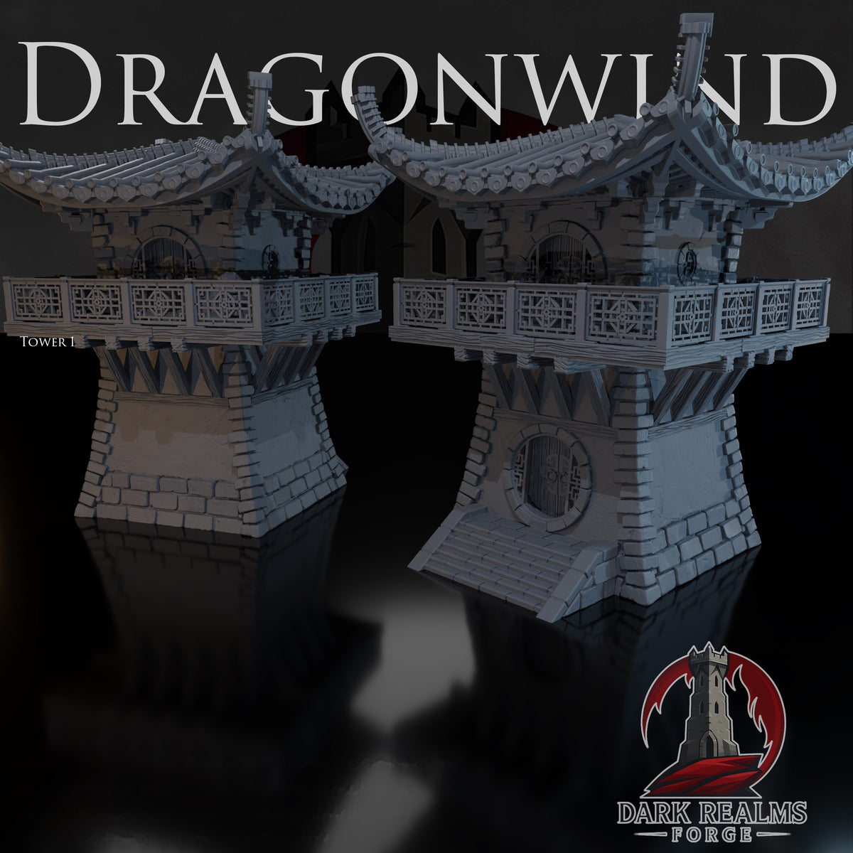 Tower 1 – Dragonwind Outpost – Tabletop Terrain – product image 1