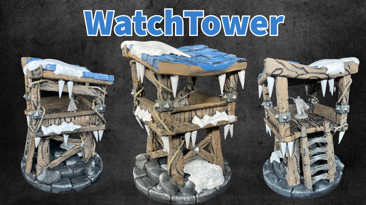 Snowhaven Watchtower – RFIPRINTS 3D Printed Terrain (28mm) - image 3