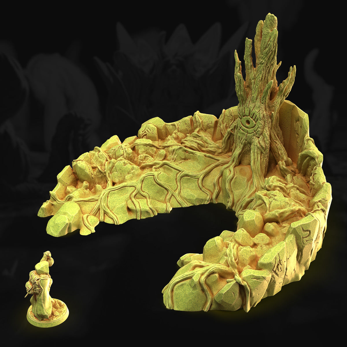 The Watching Tree – 3DHexes 3D Printed Tabletop Terrain (28-32mm) - image 2