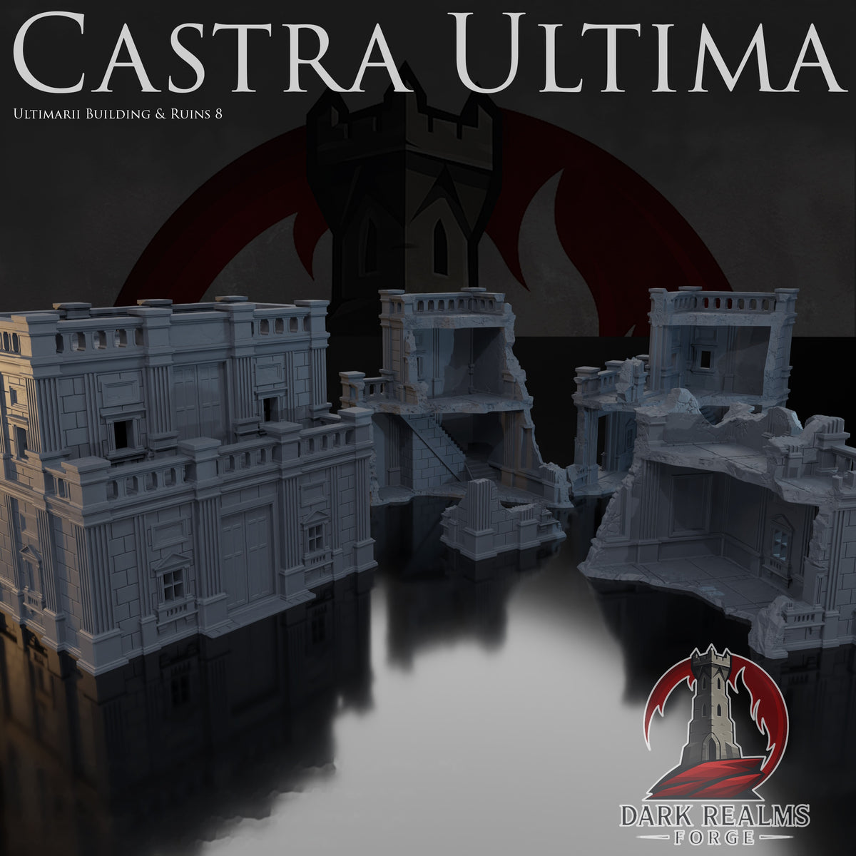 Ultimarii Building & Ruins 8 – Castra Ultima – Tabletop Terrain – product image 1