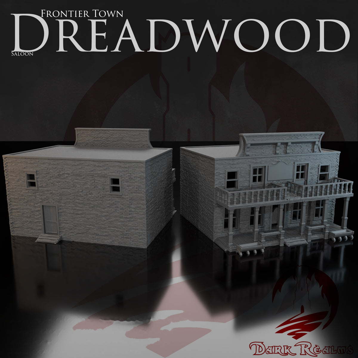 Dreadwood Saloon – Frontier Town – Tabletop Terrain – product image 1