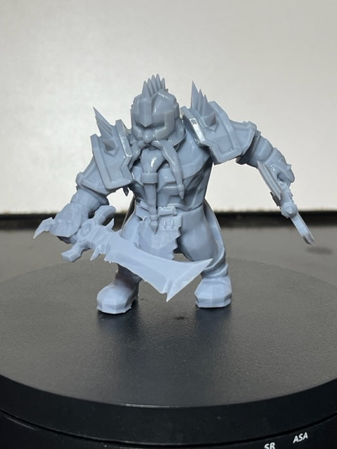 Dwarf Berserker – RFIPRINTS 3D Printed Miniature (32mm) - image 5