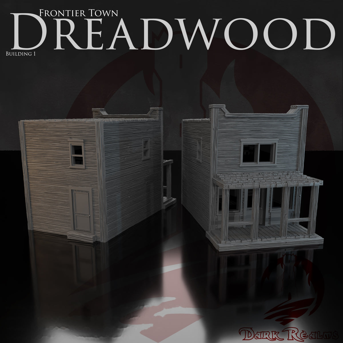 Dreadwood Building 1 – Frontier Town – Tabletop Terrain – product image 1