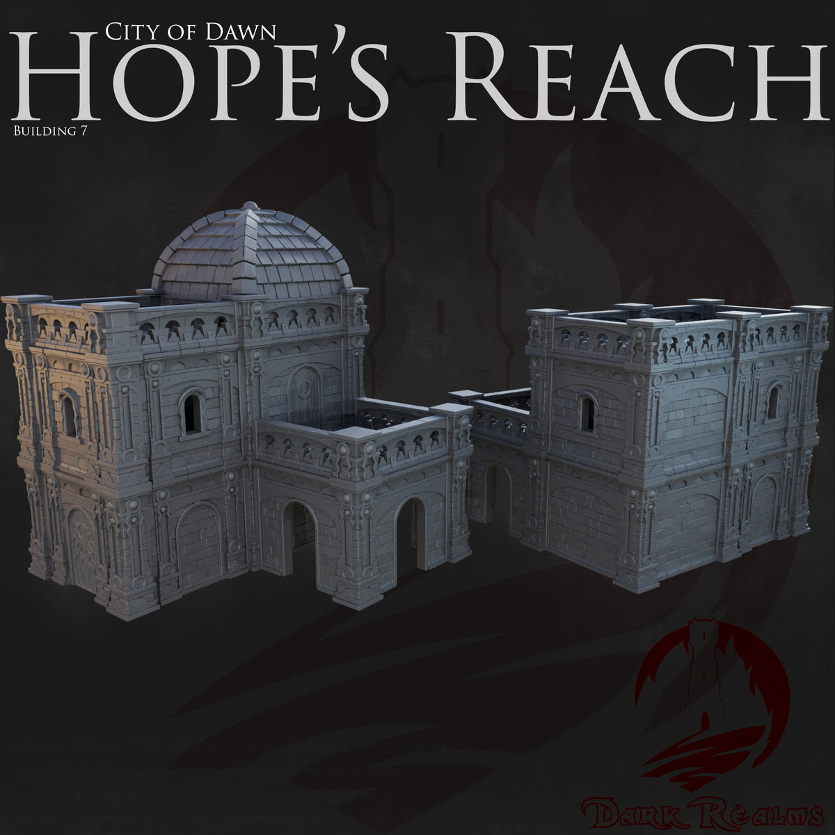 Hope's Reach Building 7 – City of Dawn – Tabletop Terrain – product image 1