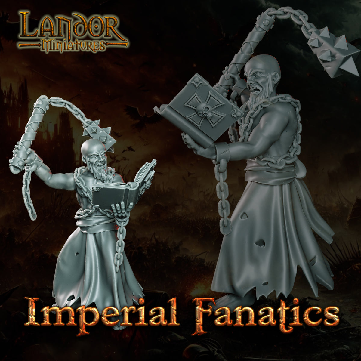 Imperial Fanatics – Landor Miniatures 3D Printed Miniature (32mm) - image 4