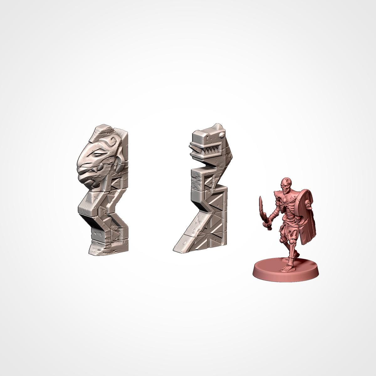 City in the Jungle – Ancient Ruins Terrain Set