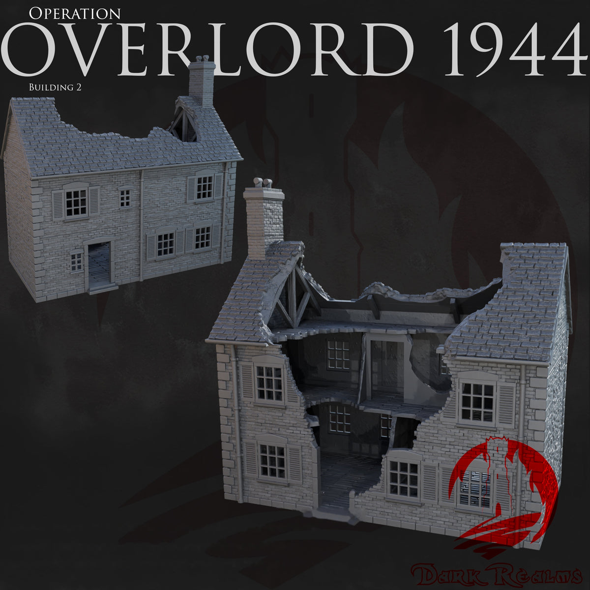 Village Farm 1 – Overlord 1944 – Tabletop Terrain – product image 2