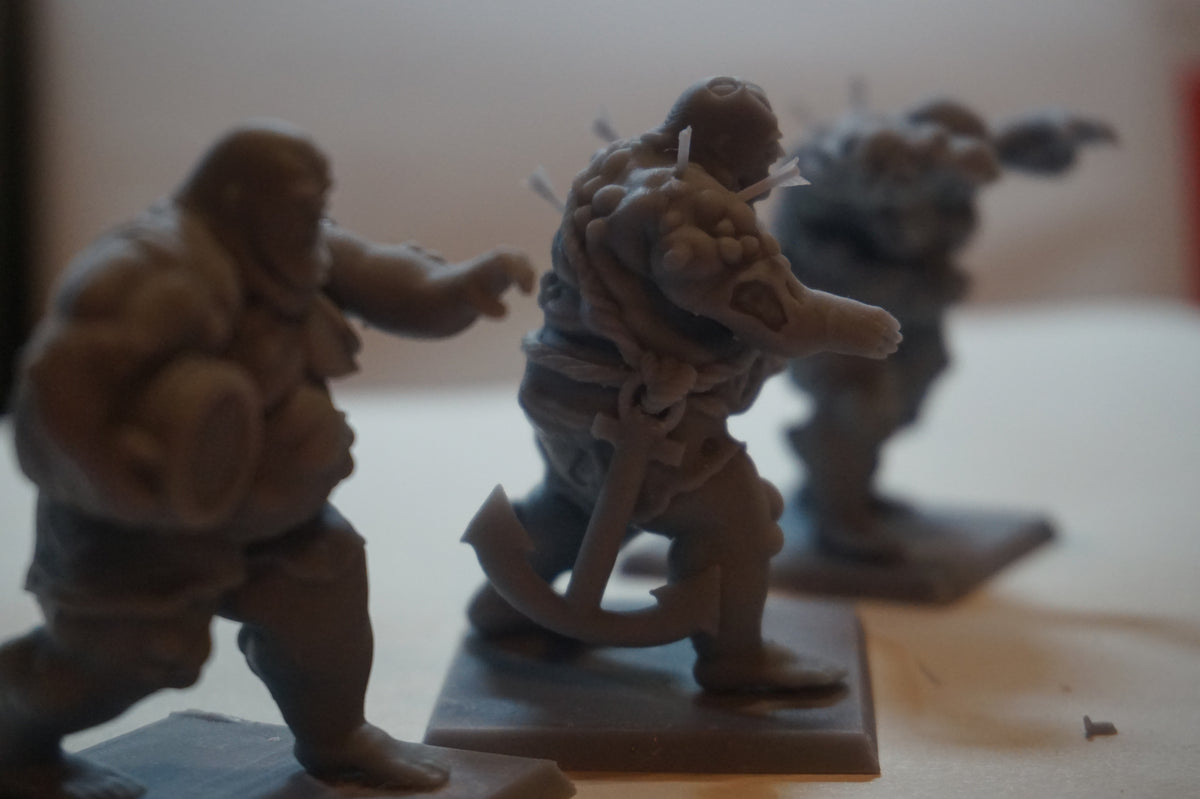 Bloated Corpses – Landor Miniatures 3D Printed Miniature (32mm) - image 8