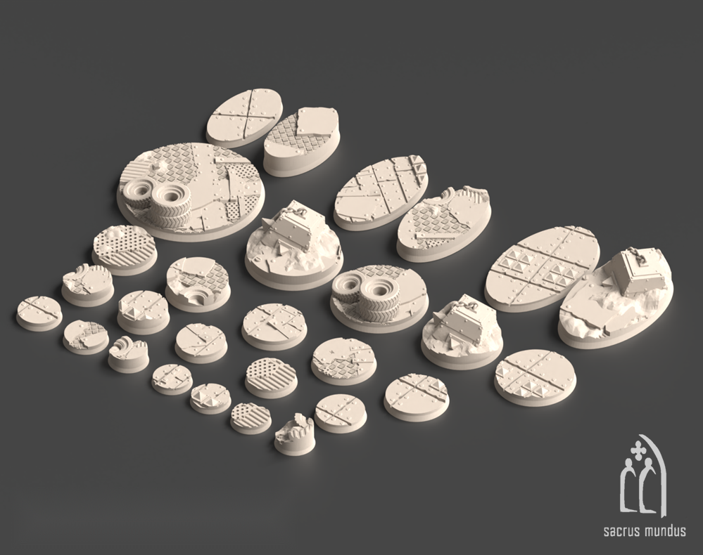 Warpzel-1A, No Git's Land Gulch - Sacrusmundus terrain reference render