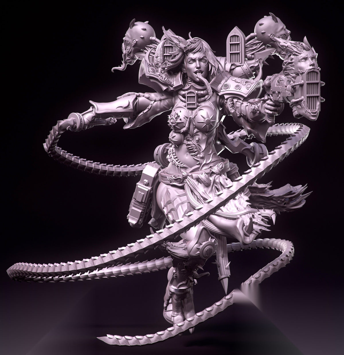 Champion 32mm resin miniature by 3DArtGuy