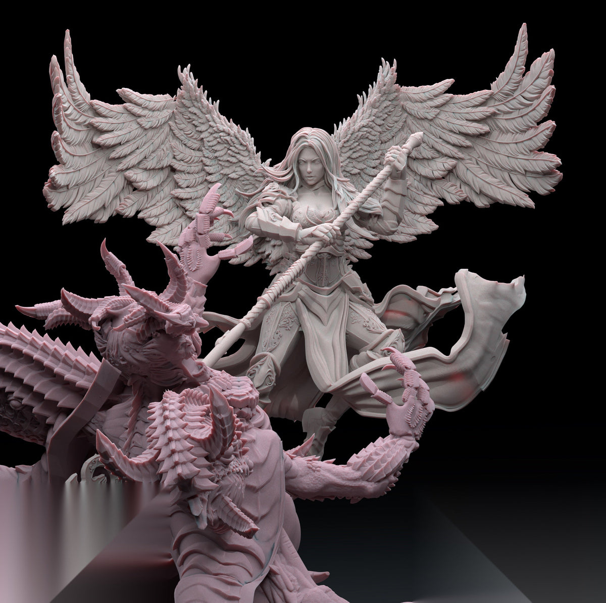 Dragon Tyrant Queen by 3DArtGuy