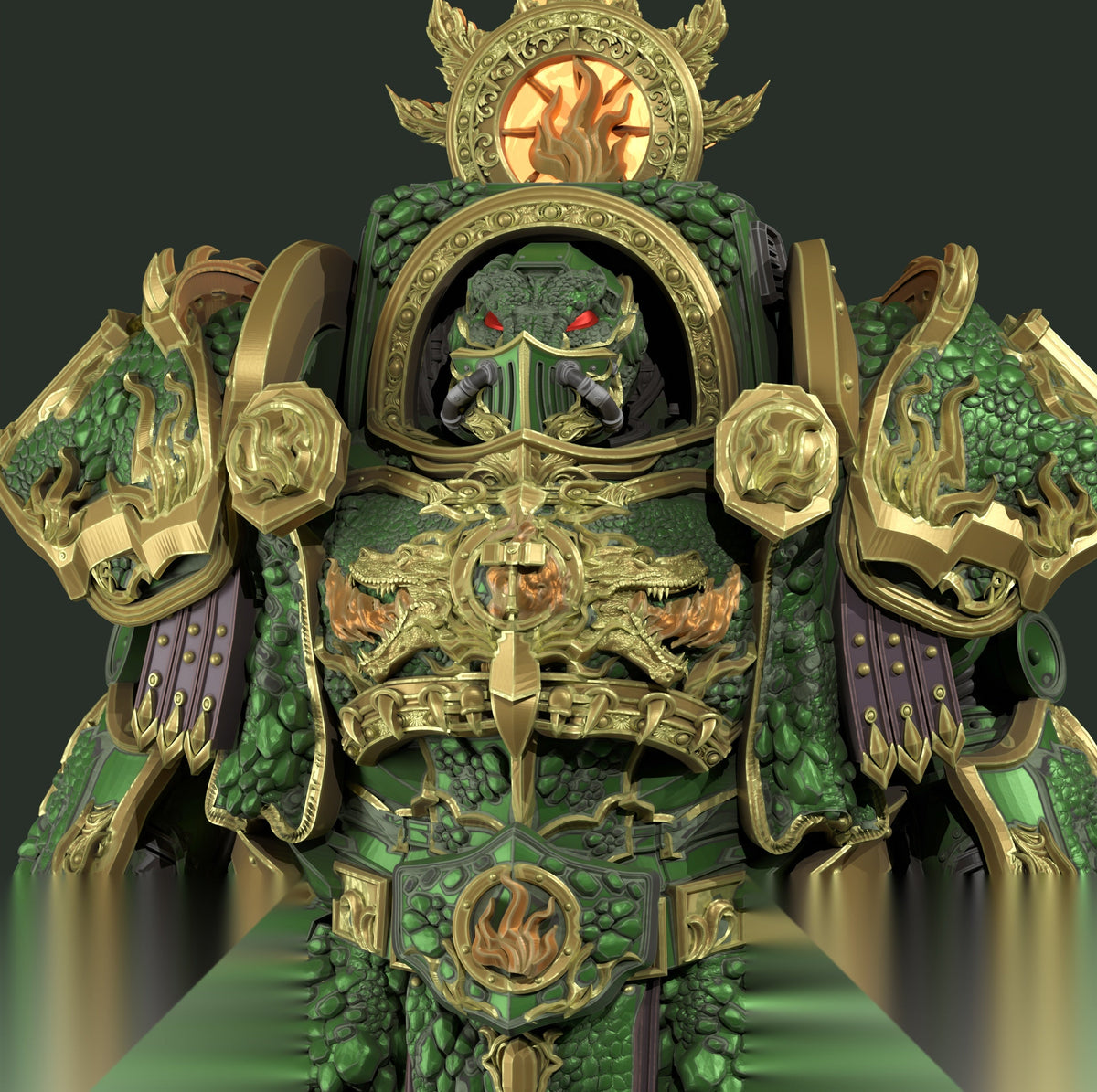 Greenskin War Titan II by 3DArtGuy