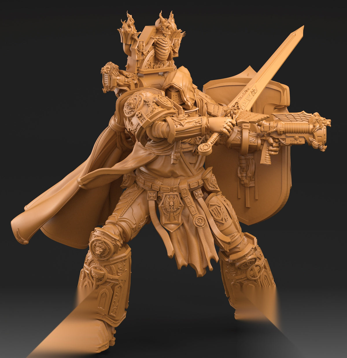 Noisy Junky 32mm resin miniature by 3DArtGuy