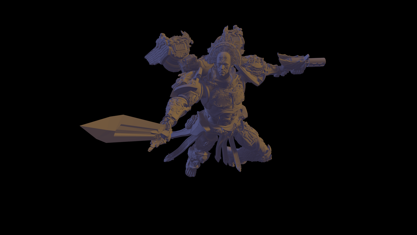 The Blood Host 50mm 75mm 100mm All Variants included w/ optional base {By 3DArtGuy}