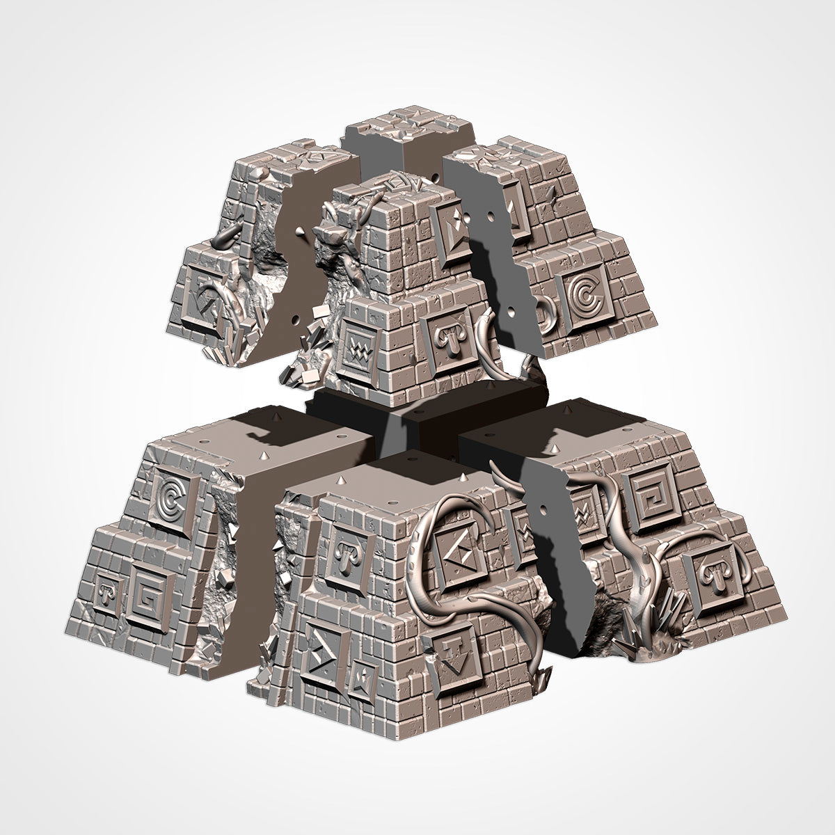 The Lost City – Txarli Factory 3D Printed Tabletop Terrain (28-32mm) - image 6