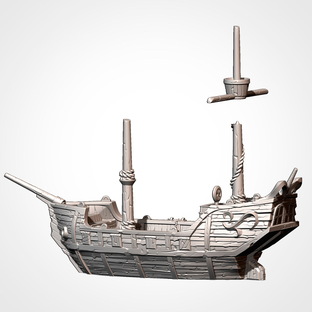 Ships Aground – Txarli Factory 3D Printed Tabletop Terrain (28-32mm) - image 6