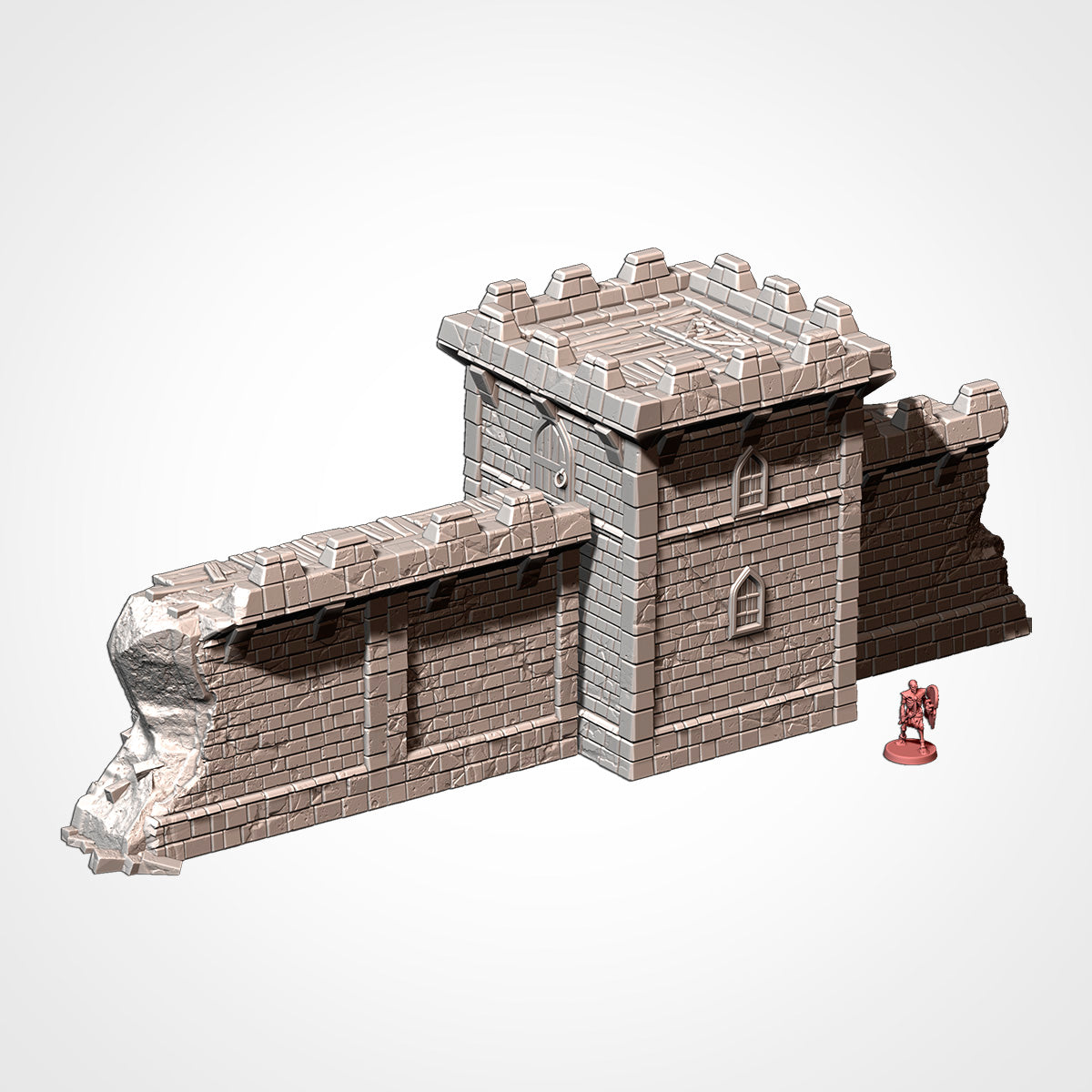 Classic Fortress – Txarli Factory 3D Printed Tabletop Terrain (28-32mm) - image 6