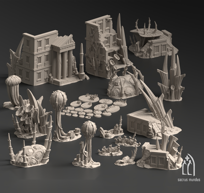 Tulipa, Evolved Infestation - Sacrusmundus terrain reference render