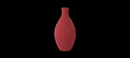 Golden Leaf Vase