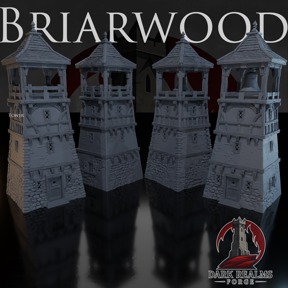 Bell/Watchtower – Briarwood – Tabletop Terrain – product image 1
