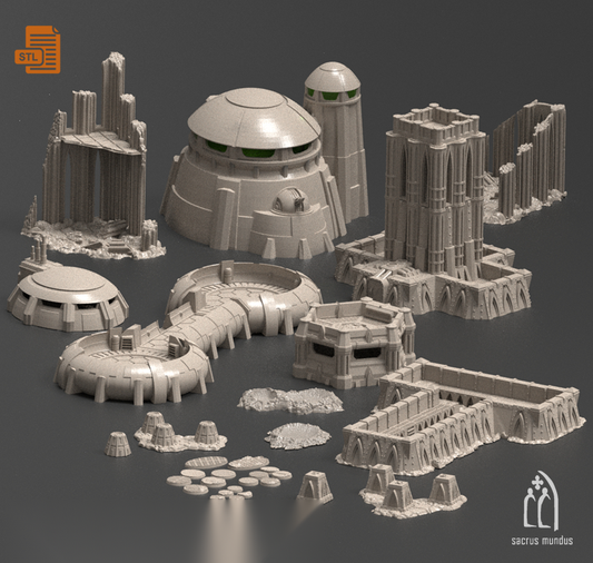 The War Zone - Sacrusmundus terrain reference render