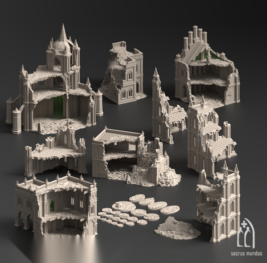 The Desolation of Emerita - Sacrusmundus terrain reference render