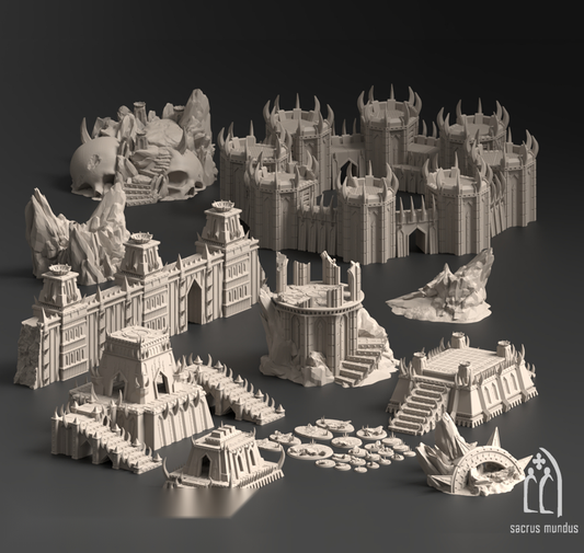 Sanguis, Crimson Anomaly - Sacrusmundus terrain reference render