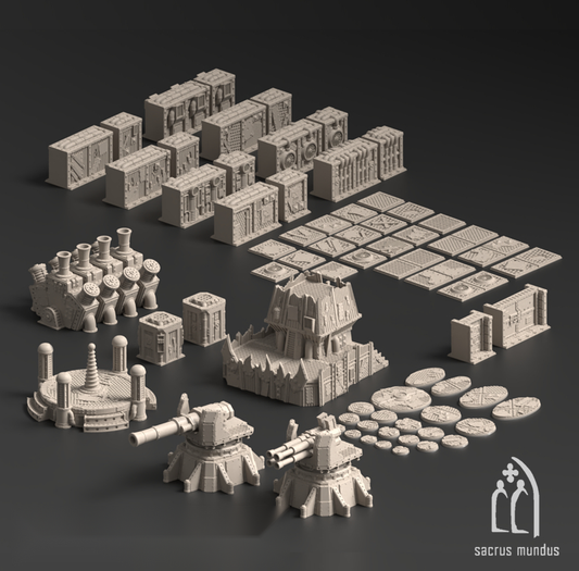 Warpzel-1A, Orbital Hulk - Sacrusmundus terrain reference render