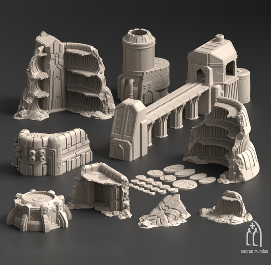 Vatar XI, Mining Complex - Sacrusmundus terrain reference render