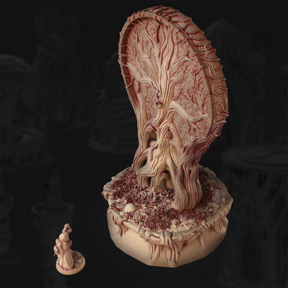 Verdant Monument – The Veiled Grove | 3DHexes 3D Printed Tabletop Terrain (28-32mm) - image 1