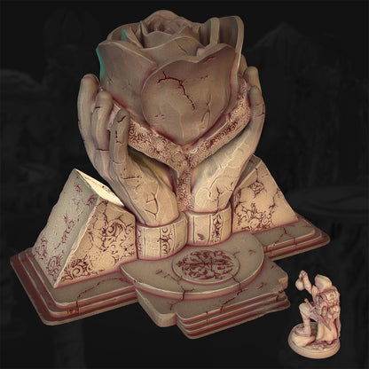 The Blooming Memorial – The Veiled Grove | 3DHexes 3D Printed Tabletop Terrain (28-32mm) - image 3