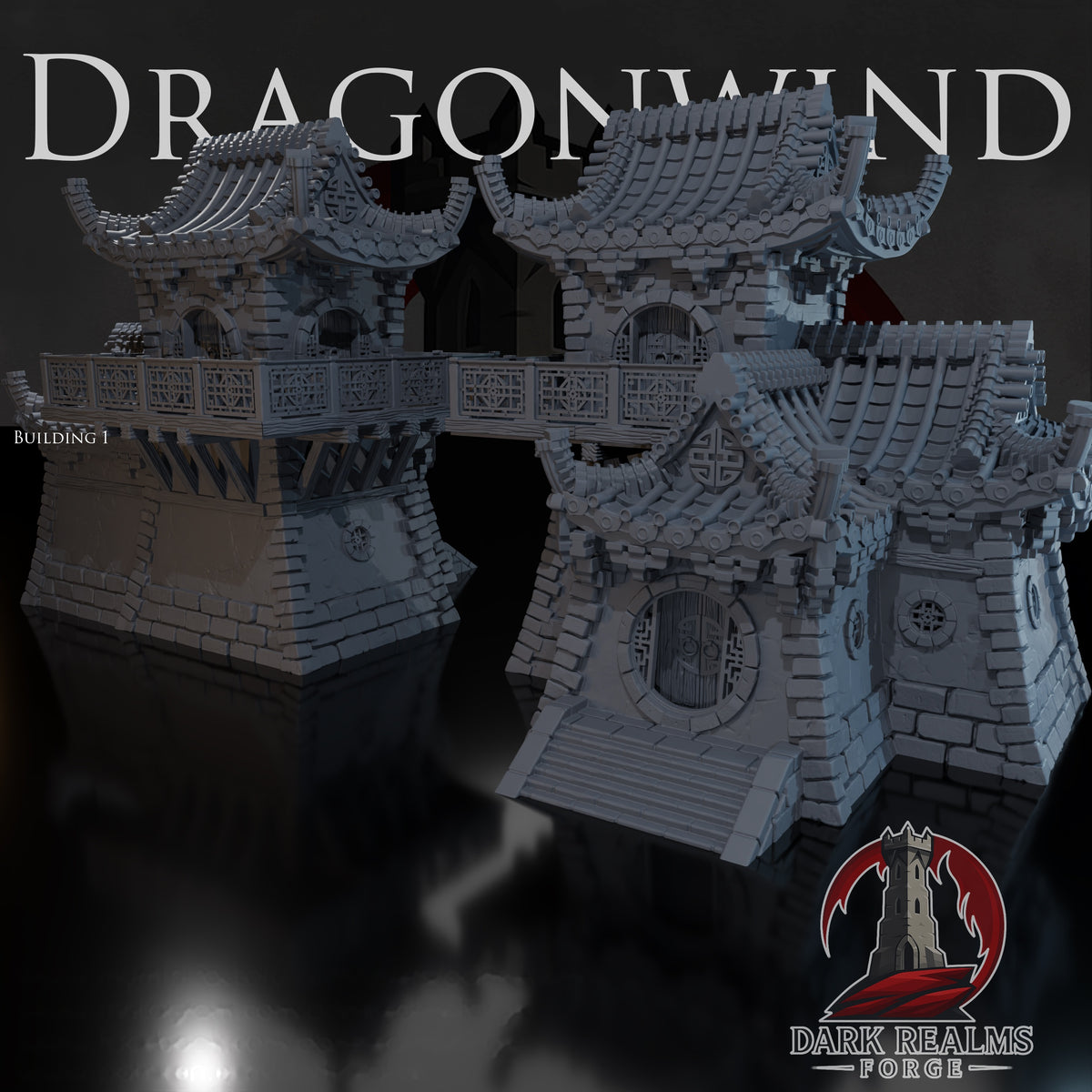 Building 1 – Dragonwind Outpost – Tabletop Terrain – product image 1