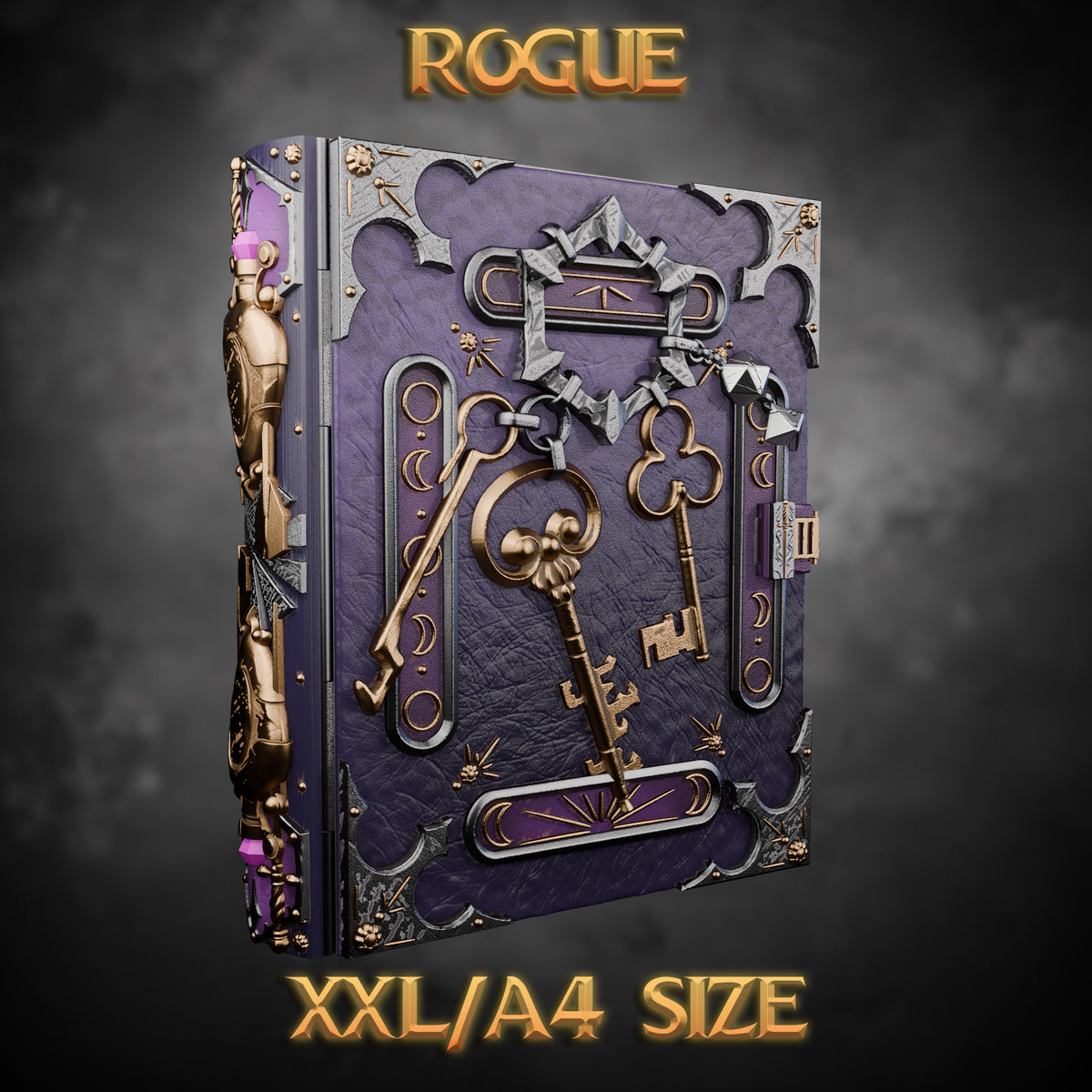 The Heroes' Tomes : Rogue XXL Tome – Mojibake Collectibles 3D Printed Terrain (28mm) - image 1