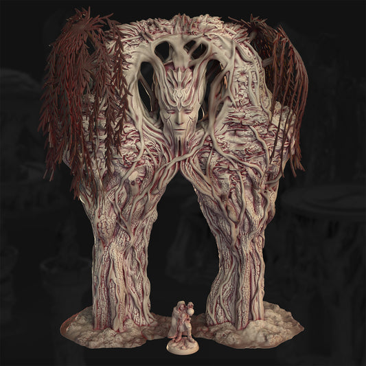 The Silent Gate – The Veiled Grove | 3DHexes 3D Printed Tabletop Terrain (28-32mm) - image 1