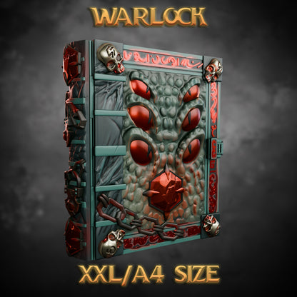 The Heroes' Tomes : Warlock XXL Tome – Mojibake Collectibles 3D Printed Terrain (28mm) - image 1