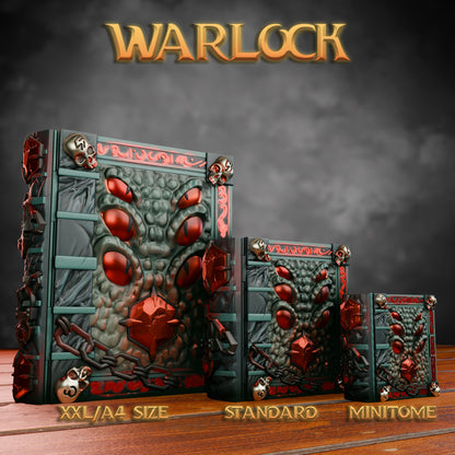 The Heroes' Tomes : Warlock XXL Tome – Mojibake Collectibles 3D Printed Terrain (28mm) - image 2