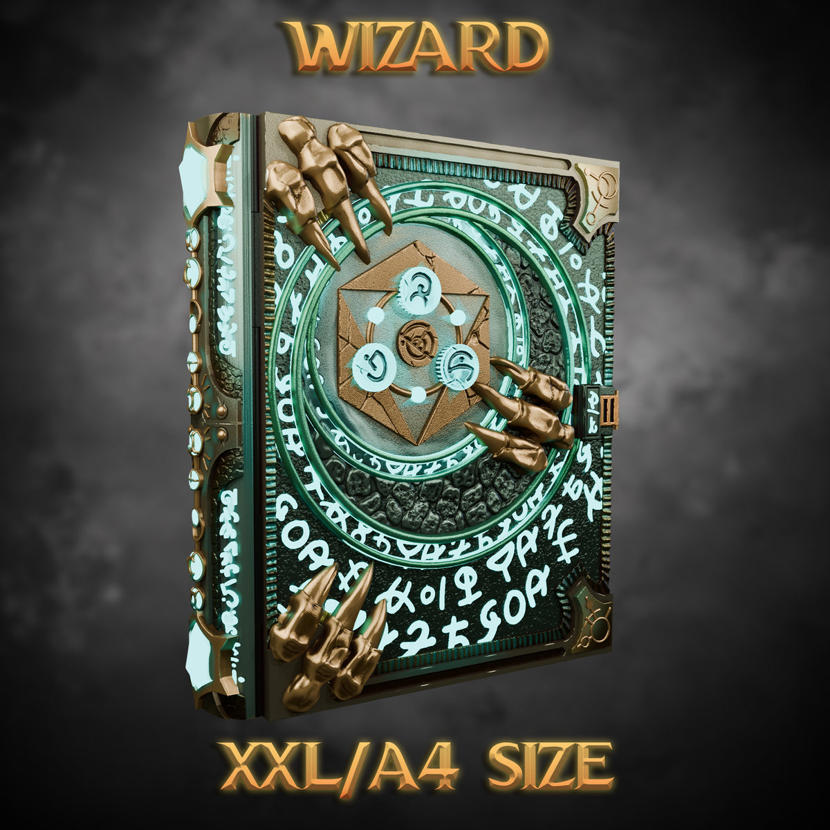 The Heroes' Tomes : Wizard XXL Tome – Mojibake Collectibles 3D Printed Terrain (28mm) - image 1