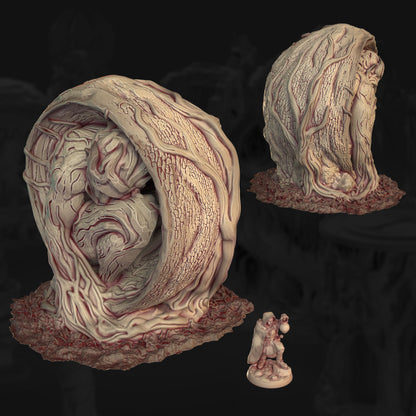 Rootbound Prison – The Veiled Grove | 3DHexes 3D Printed Tabletop Terrain (28-32mm) - image 3