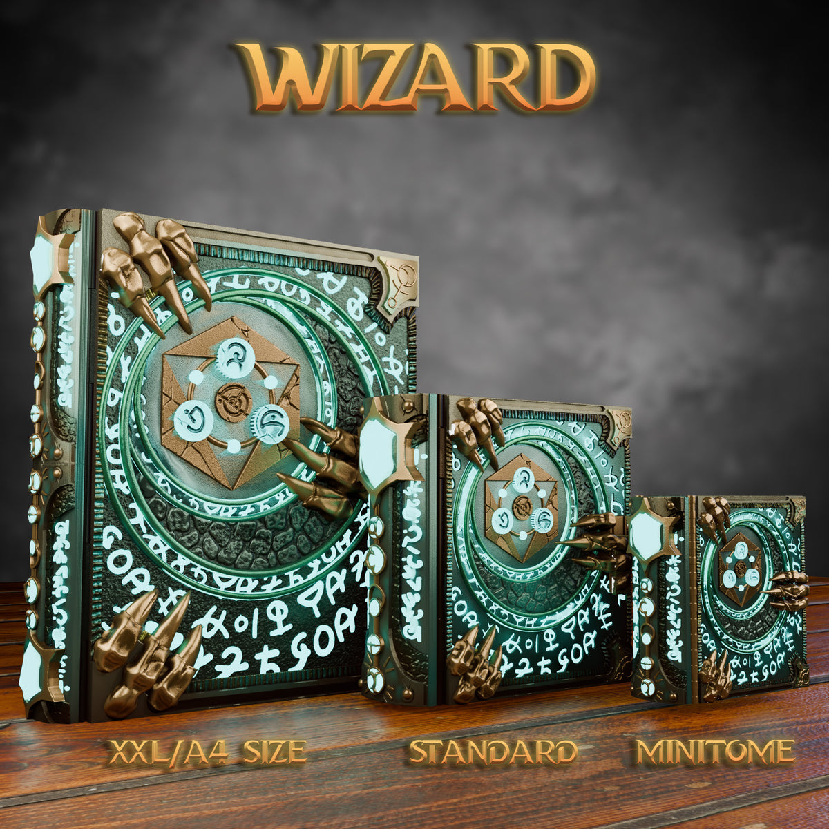 The Heroes' Tomes : Wizard XXL Tome – Mojibake Collectibles 3D Printed Terrain (28mm) - image 2