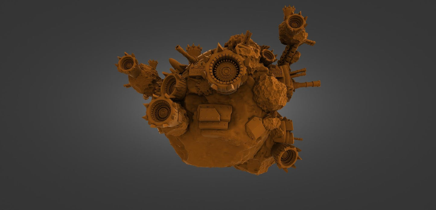 Orc Death Star 100mm - 500mm  Titan Proxy {By 3dArtGuy}