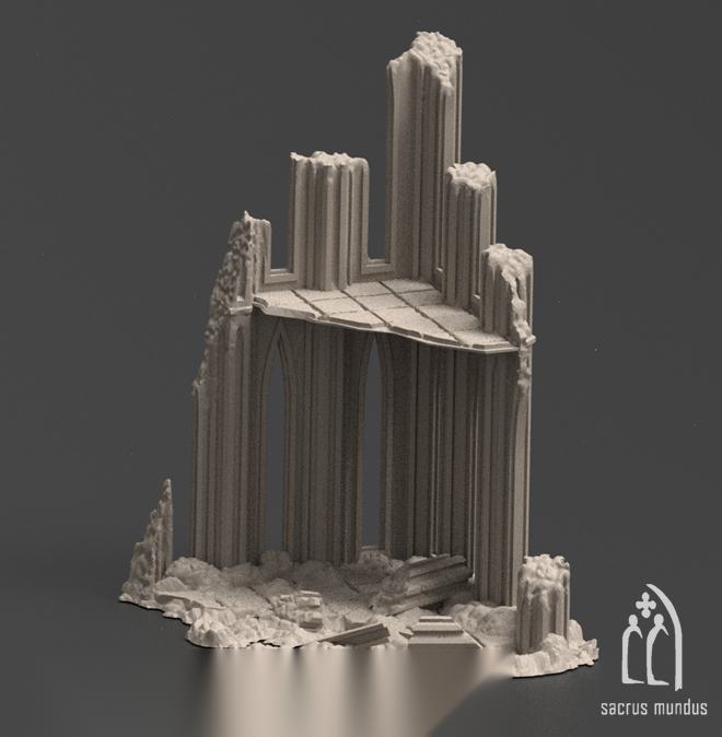 The War Zone - Sacrusmundus terrain reference render