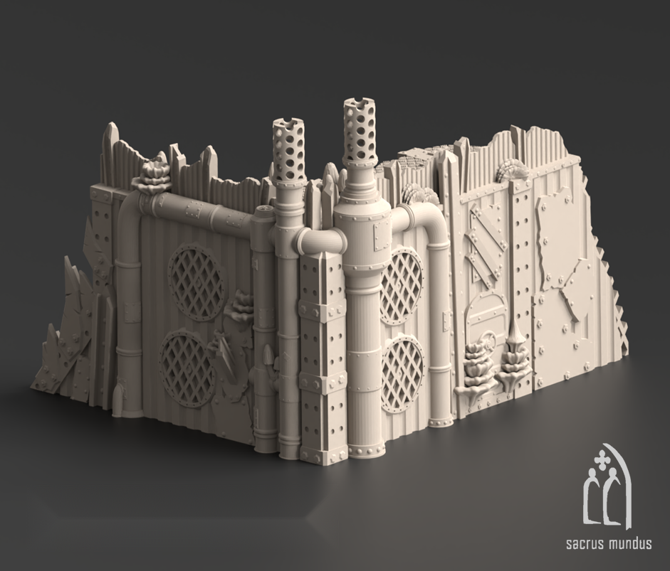 Warpzel-1A, Orc Fungus Farm - Sacrusmundus terrain reference render