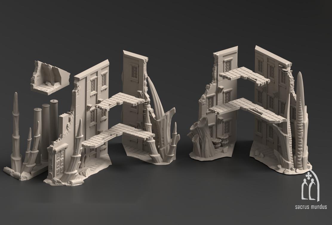 Tulipa, Evolved Infestation - Sacrusmundus terrain reference render