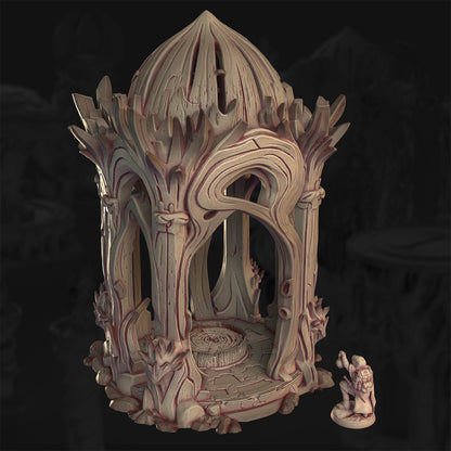 Verdant Pavillon – The Veiled Grove | 3DHexes 3D Printed Tabletop Terrain (28-32mm) - image 2