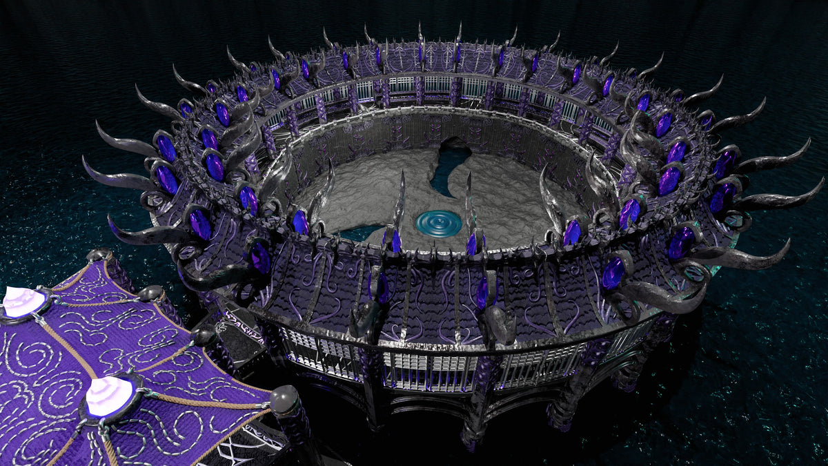 Dark Elf, Arena of Chains – Krakulu 3D Printed Miniature (28mm) - image 3