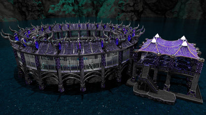 Dark Elf, Arena of Chains – Krakulu 3D Printed Miniature (28mm) - image 4