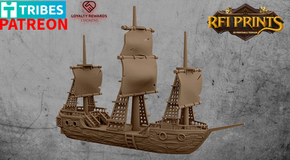 Falling Star Ship – RFIPRINTS 3D Printed Terrain (28mm) - image 3